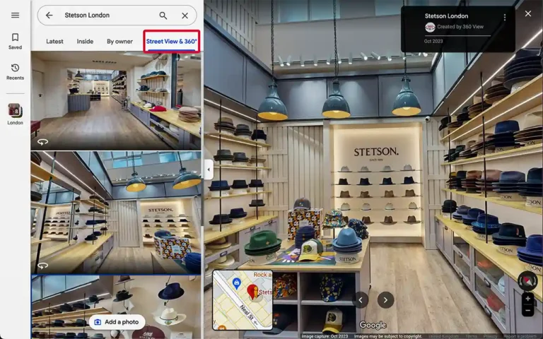 Google Maps 360