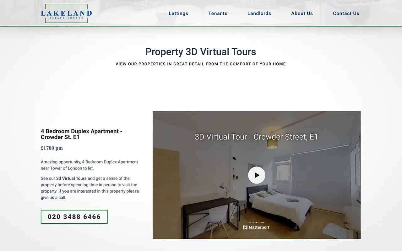 Lakeland Estate Adopting Matterport Virtual Tours