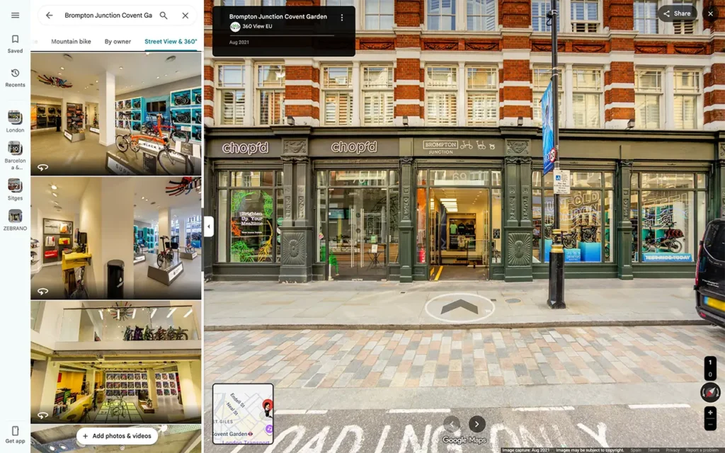 Brompton Junction Covent Garden GSV After
