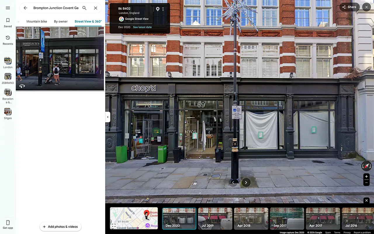Brompton Junction Covent Garden GSV Before