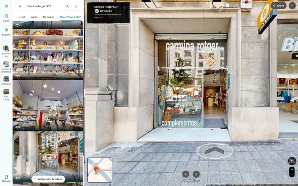 Carmina Rotger Store Street View After