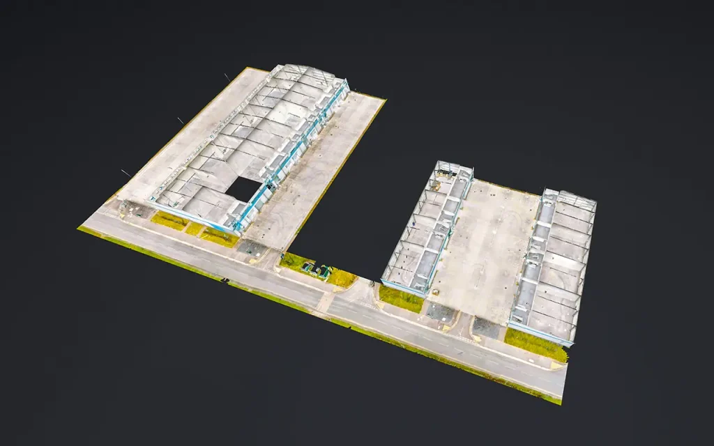 Logistics Park Matterport dollhouse view