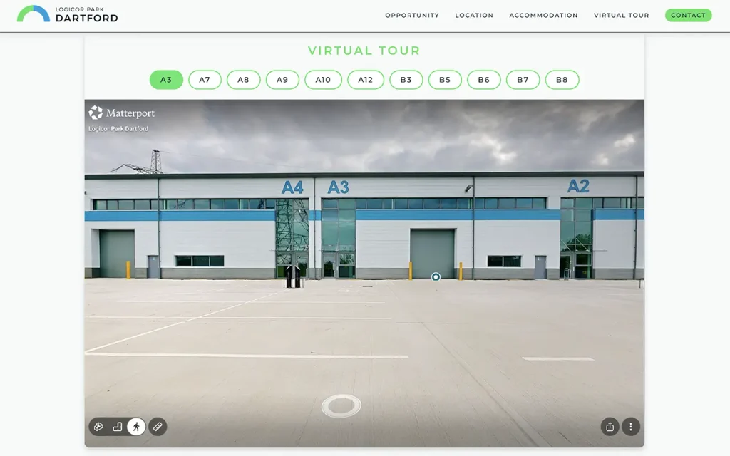 Matterport Embedded Tour